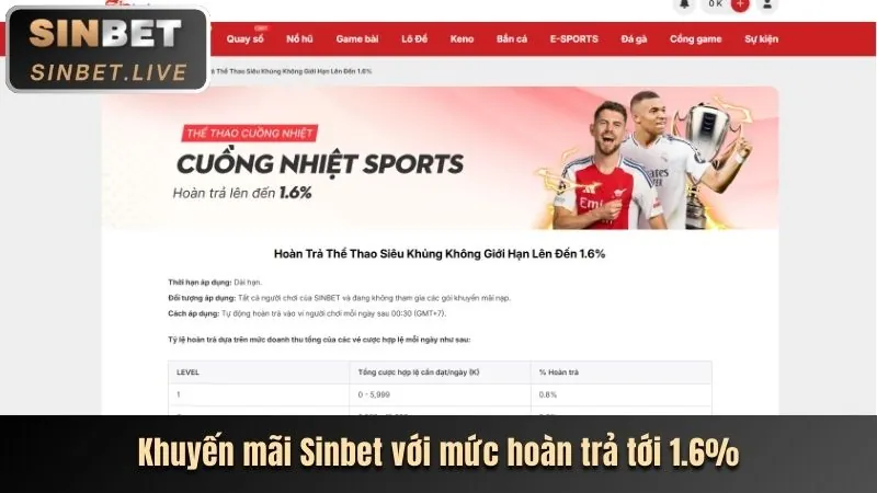 Hình ảnh tổng quan các loại hình cá cược thể thao tại King69